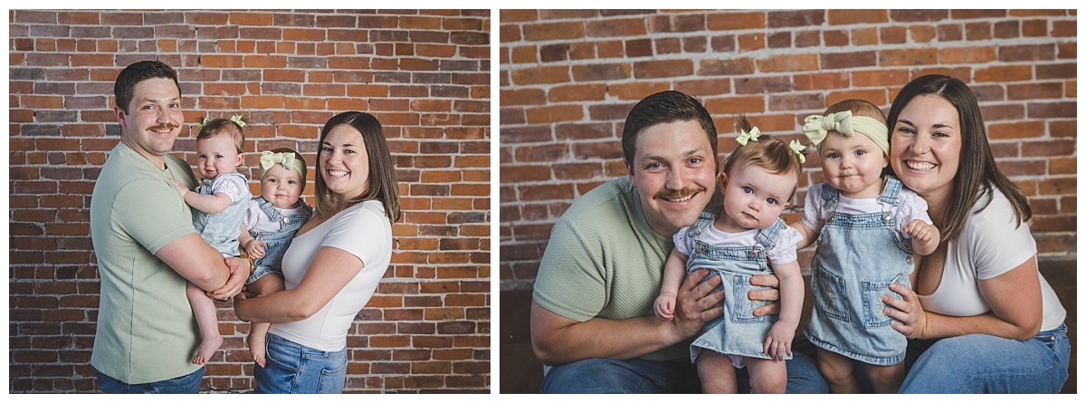 One year old twins